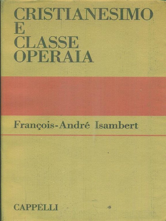 Cristianesimo e classe operaia