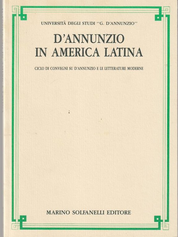 D'Annunzio in America Latina