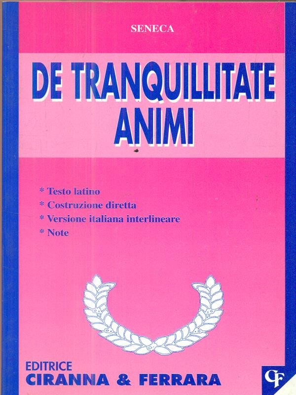 De tranquillitate animi | Immagine principale