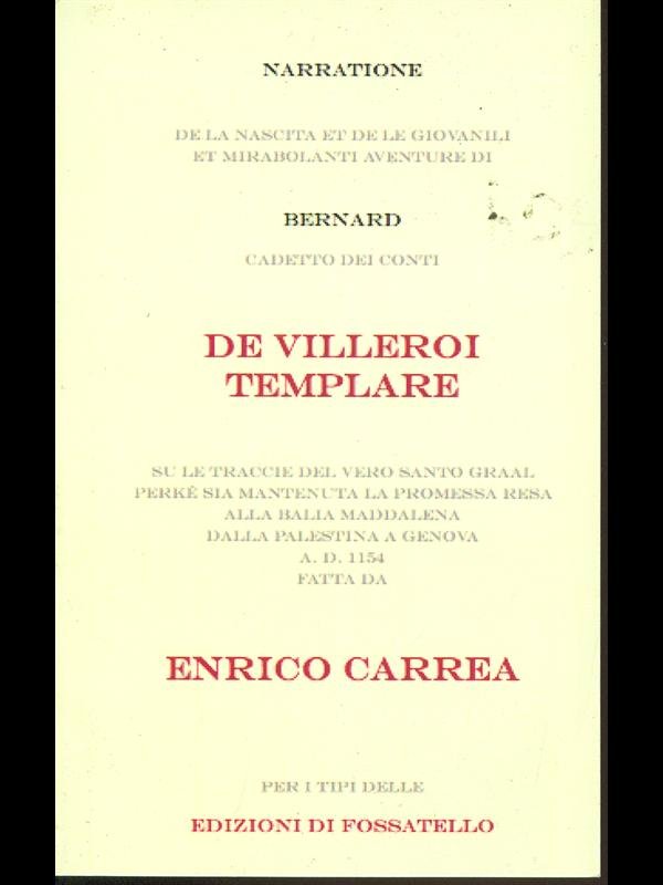 De Villeroi Templare
