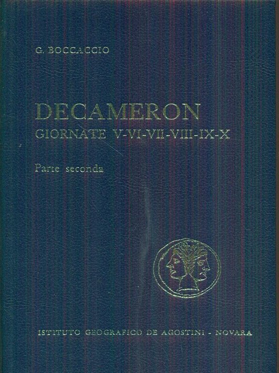 Decameron giornate V-VI-VII-VIII-IX-X parte seconda