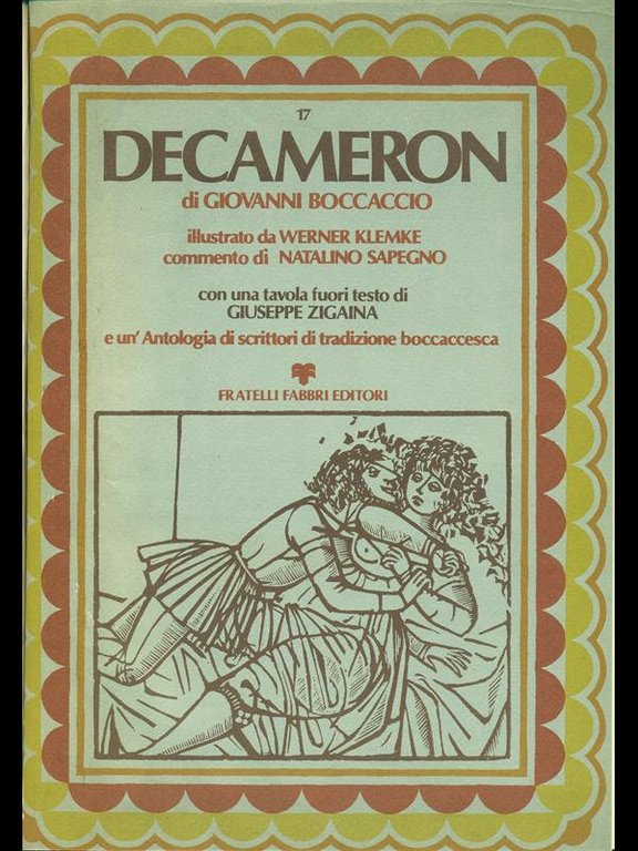 Decameron opera completa tre volumi
