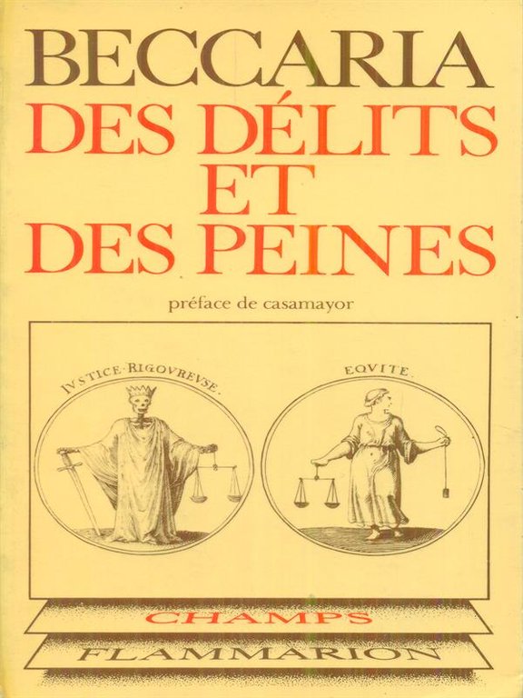 Des delits et des peines