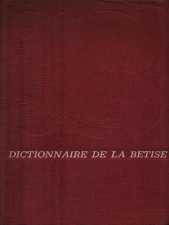 Dictionnaire de la betise