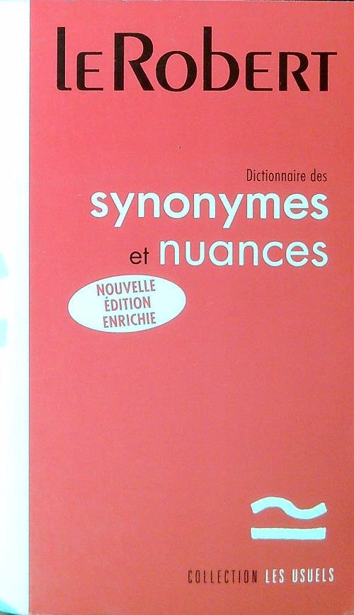 Dictionnaire des synonymes et nuances | Immagine principale