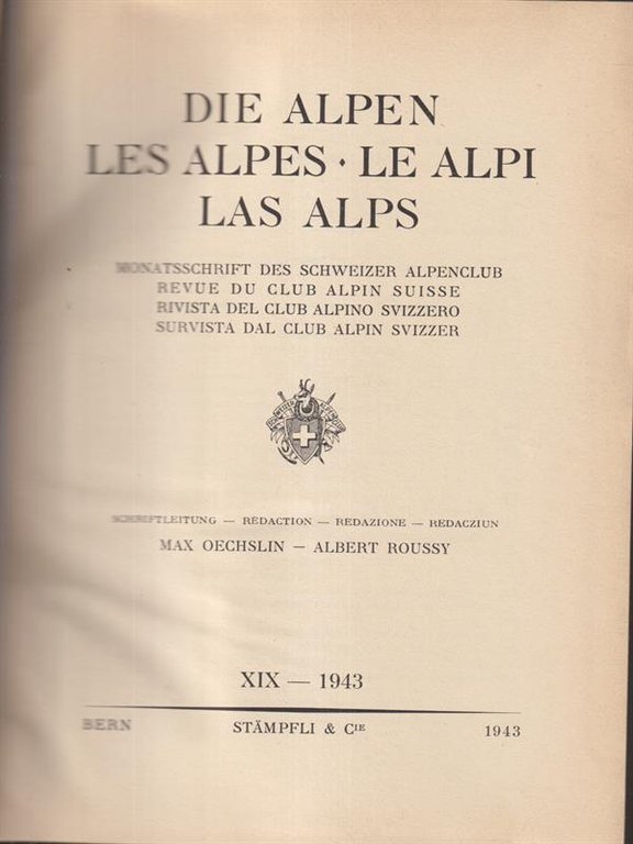 Die alpen les alpes le alpi las alps - XIX …