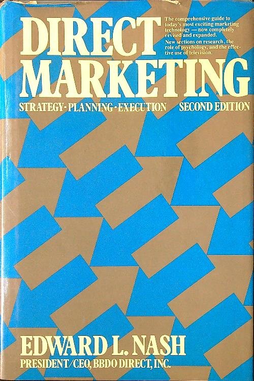 Direct Marketing: Strategy, Planning, Execution