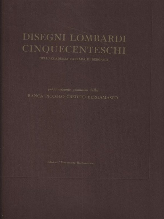 Disegni lombardi cinquecenteschi