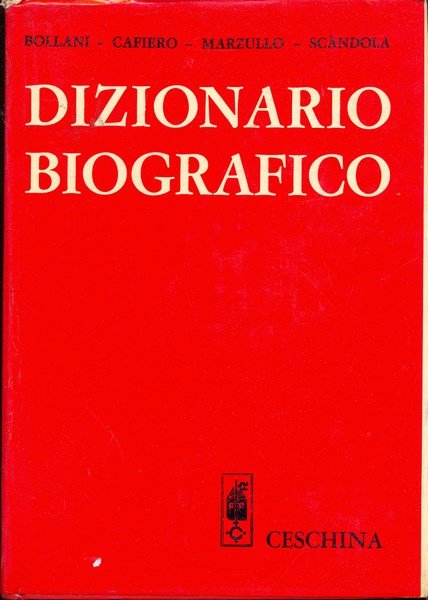 Dizionario biografico | Immagine Gallery 2