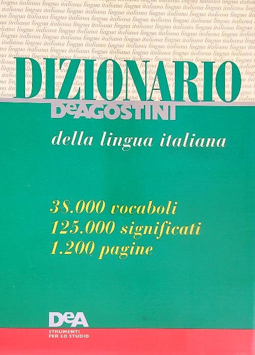 Dizionario DeAgostini della lingua italiana | Immagine principale