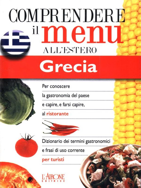 Dizionario del menu. Grecia