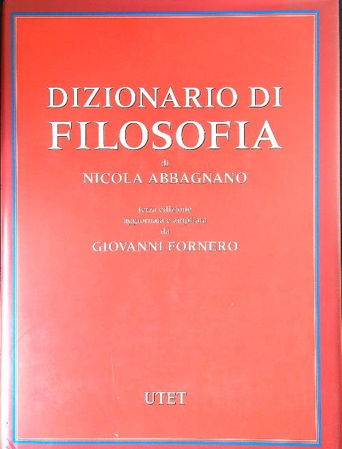 Dizionario di filosofia