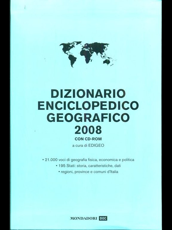 Dizionario enciclopedico geografico 2008 con cd-rom | Immagine Gallery 2