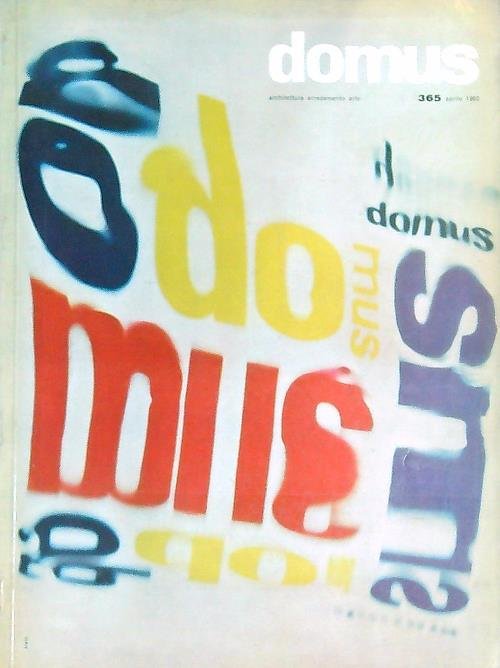 Domus 365/ aprile 1960