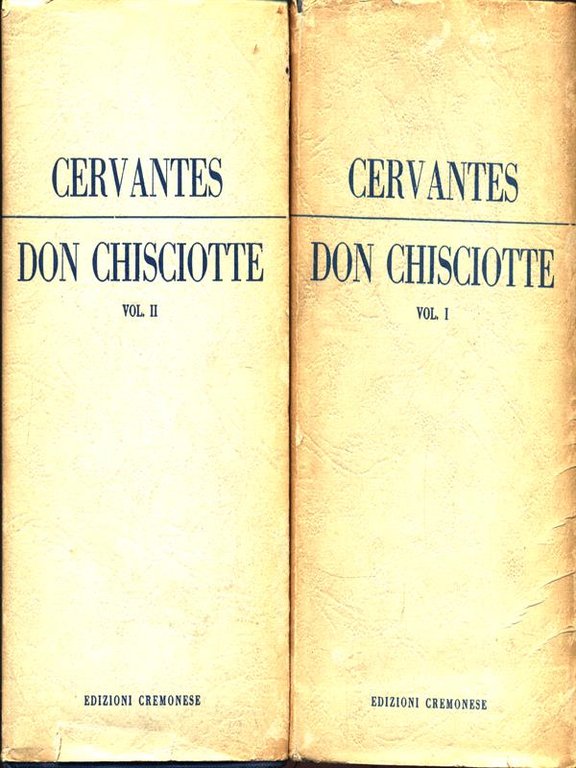 Don Chisciotte. 2 Volumi