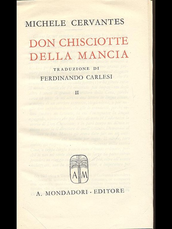 Don Chisciotte della mancia vol II
