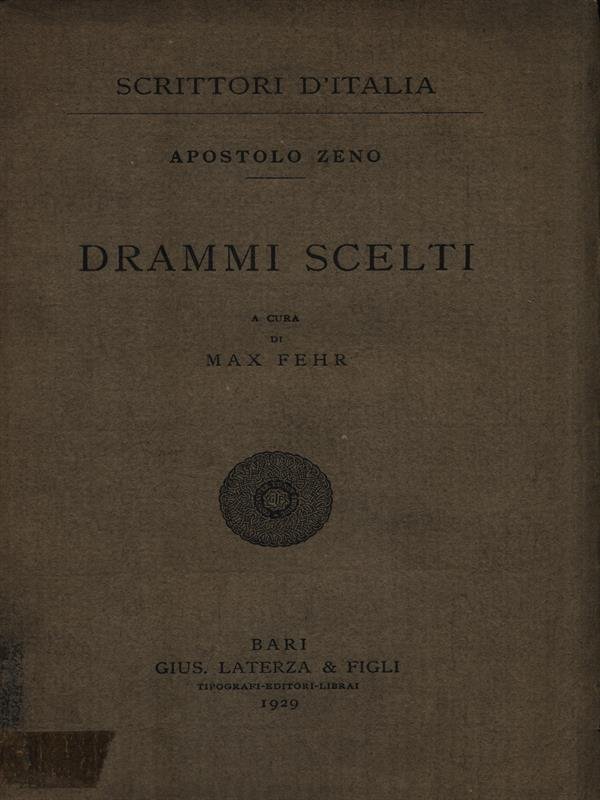 Drammi scelti