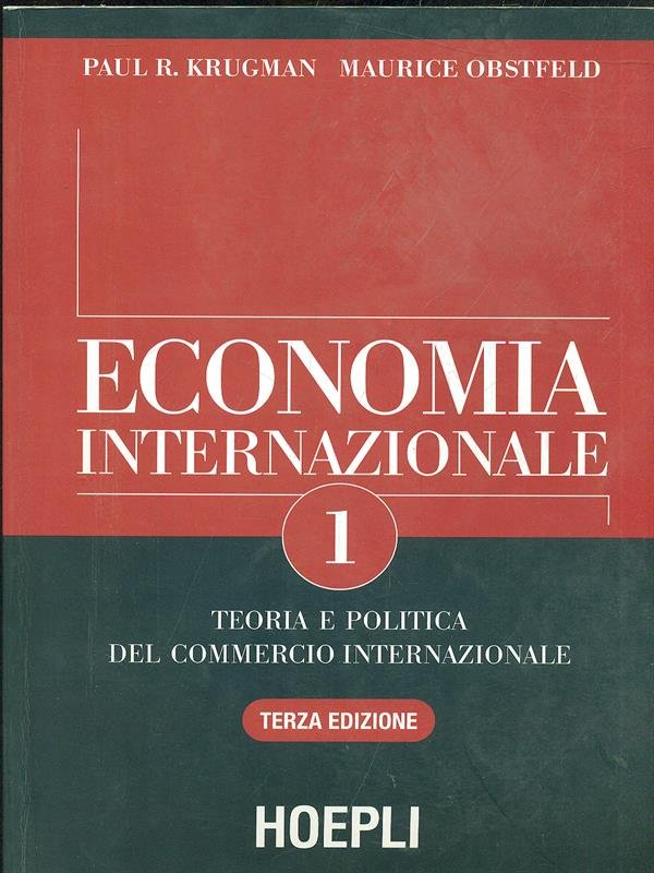 Economia Internazionale 1