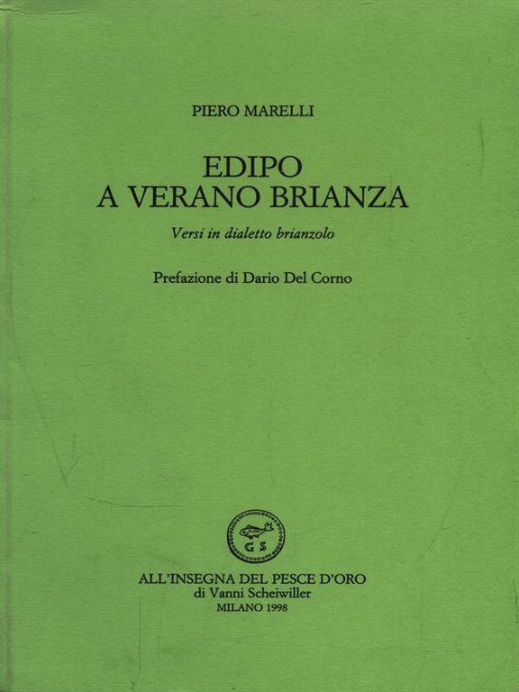Edipo a Verano Brianza