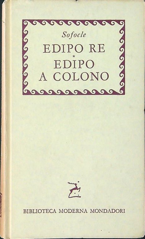 Edipo Re Edipo a Colono