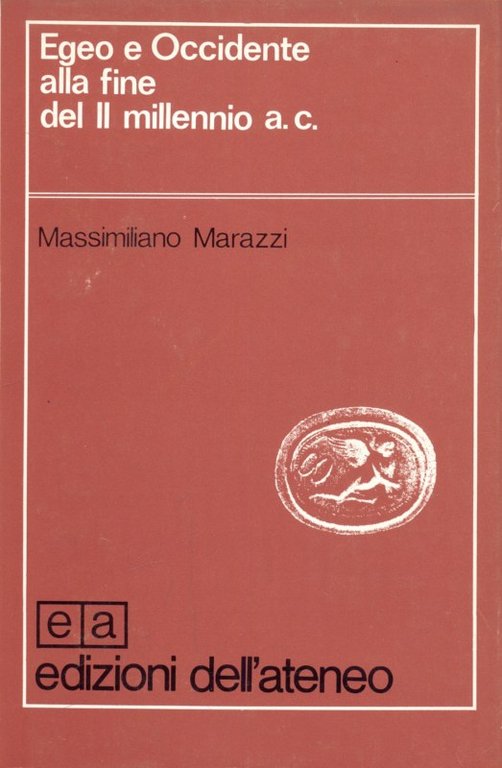 Egeo e Occidente alla fine del II millennio a.C