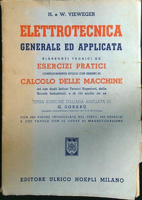 Elettrotecnica generale ed applicata - esercizi pratici svolti, esempi calcolo …