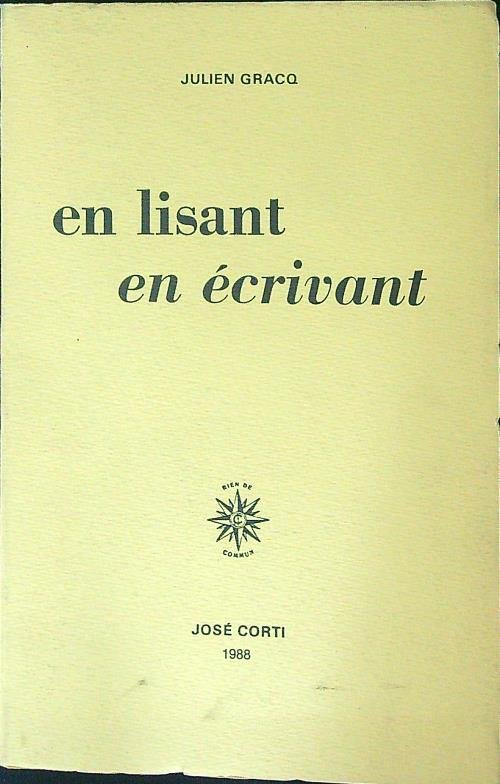En lisant en ecrivant