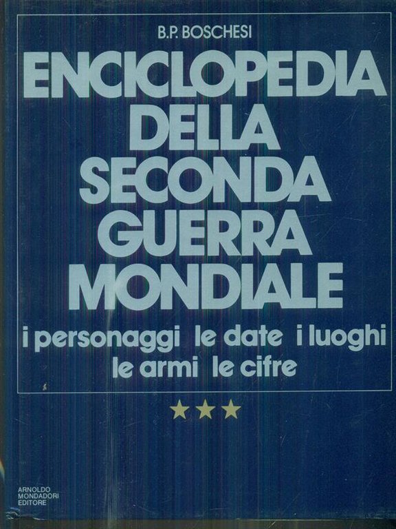 Enciclopedia della Seconda Guerra Mondiale