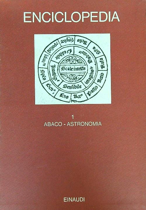 Enciclopedia Einaudi vol.1. Abaco-Astronomia