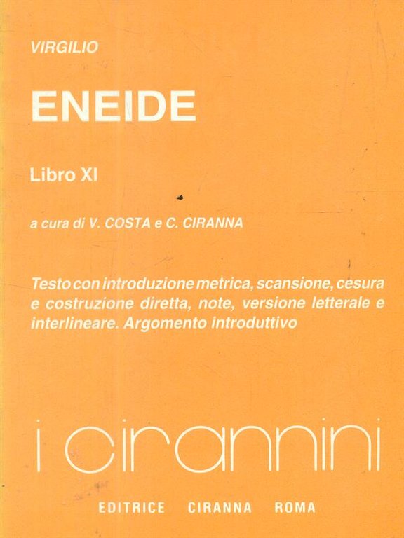 Eneide. Libro XI