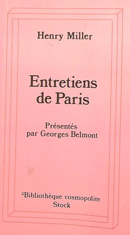 Entretiens de Paris