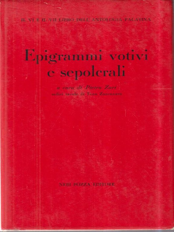 Epigrammi votivi e sepolcrali | Immagine Gallery 2