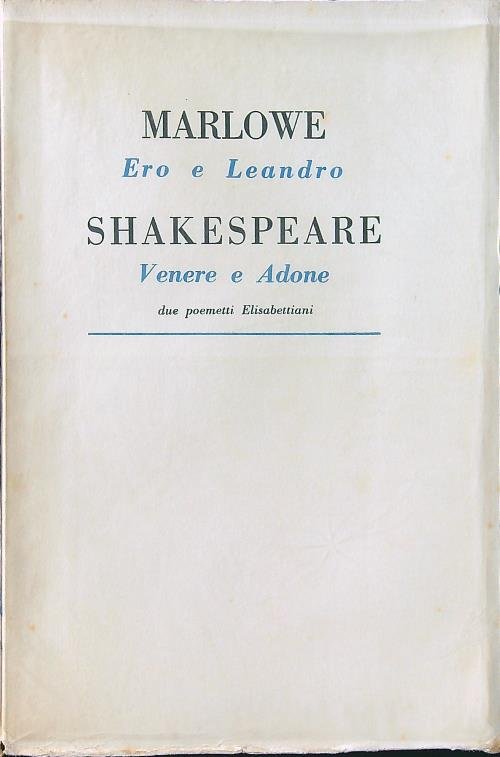 Ero e Leandro - Venere e Adone | Immagine principale