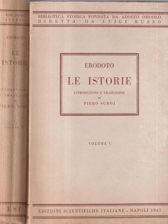 Erodoto le istorie 2 voll