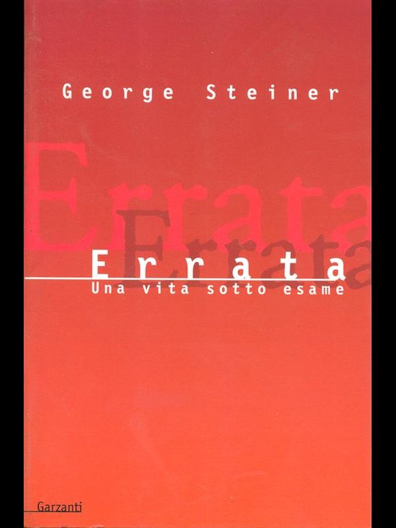 Errata. Una vita sotto esame