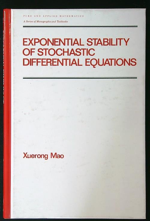 Exponential Stability of Stochastic Differential Equations