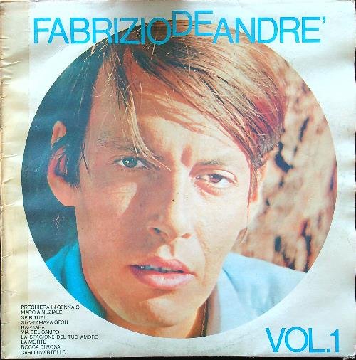 Fabrizio De Andre vol 1 vinile