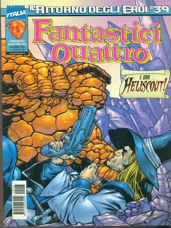 Fantastici Quattro n. 206 - dicembre 2001