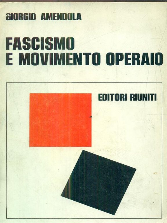 Fascismo e movimento operaio