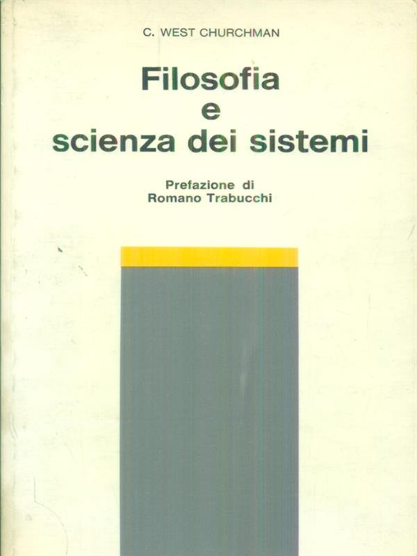 Filosofia e scienza dei sistemi