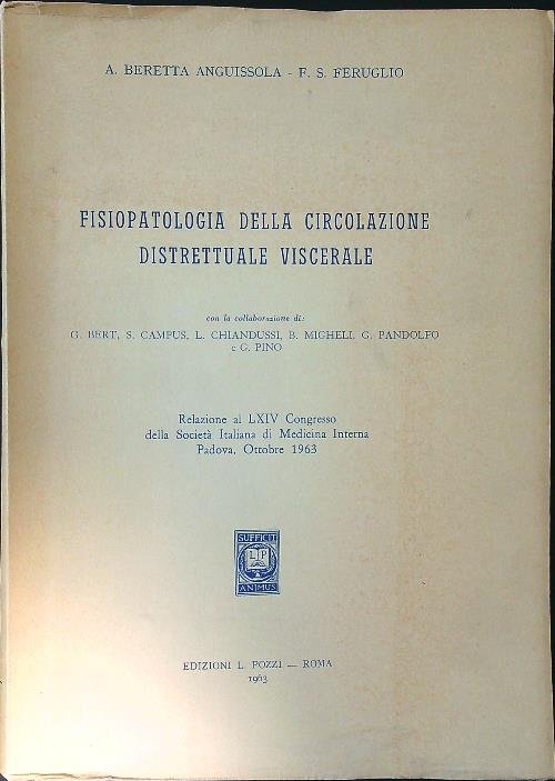Fisiopatologia della circolazione distrettuale viscerale