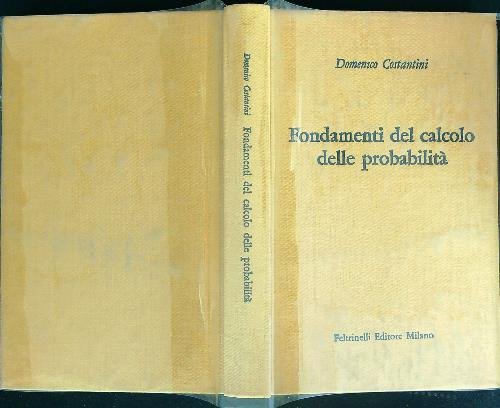 Fondamenti del calcolo delle probabilita'.