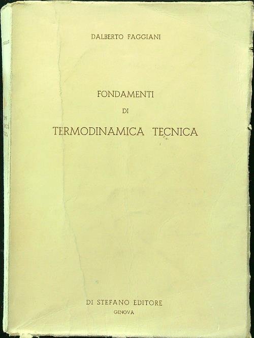 Fondamenti di termodinamica tecnica