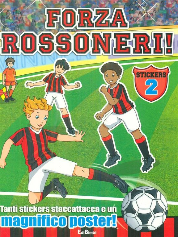 Forza rossoneri stickers 2