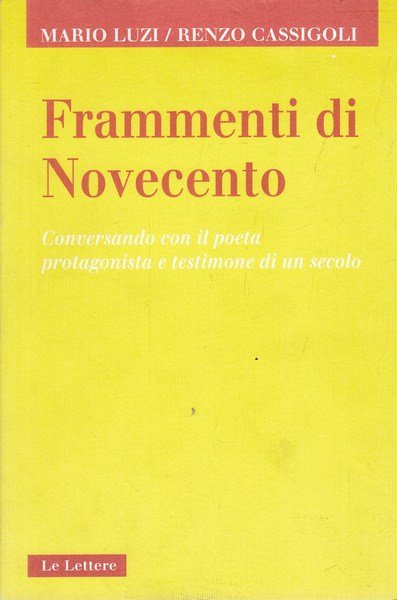 Frammenti di Novecento