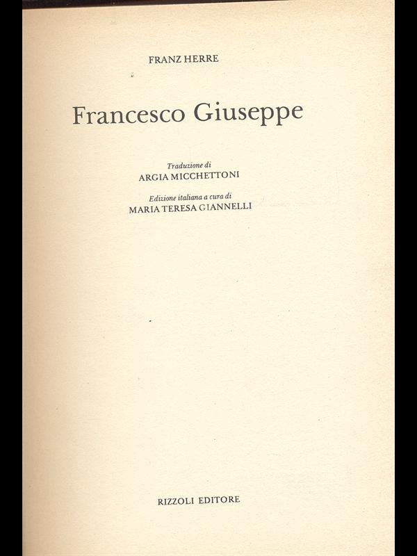 Francesco Giuseppe | Immagine principale