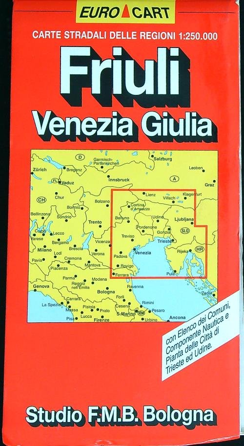 Friuli Venezia Giulia 1:250.000