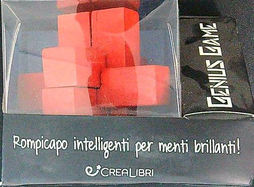 Genius Game. Rompicapo in legno. Rosso. Livello di difficolta': 4 … | Immagine Gallery 2