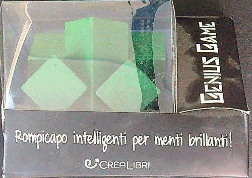 Genius Game. Rompicapo in legno. Verde. Livello di difficolta': 4 …