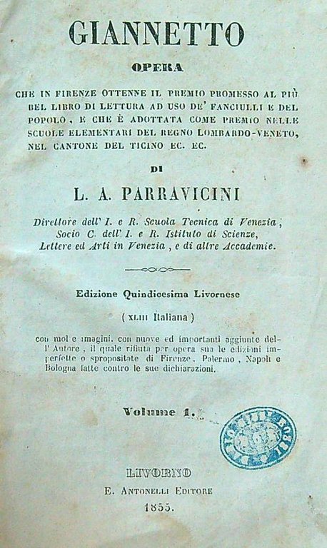 Giannetto. Opera